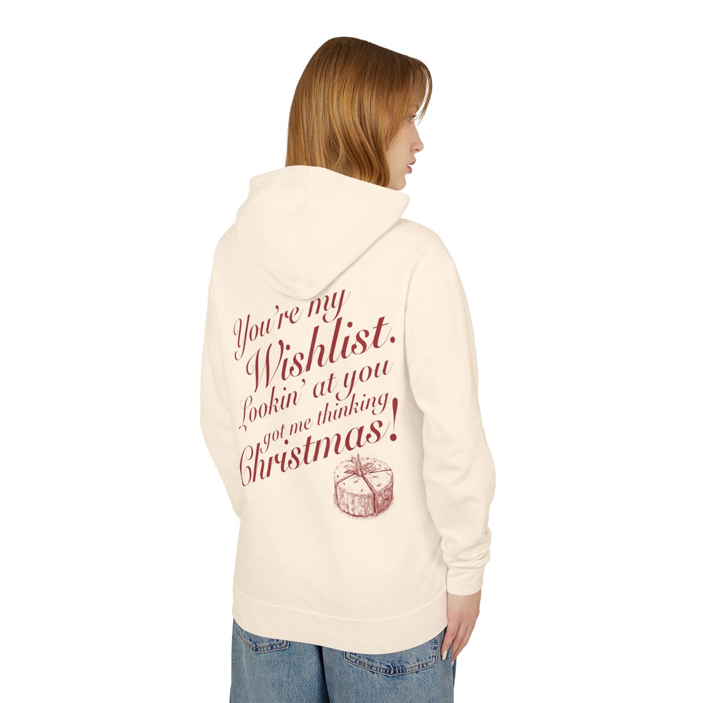 Christmas Nonsense Lightweight Hooded Sweatshirt