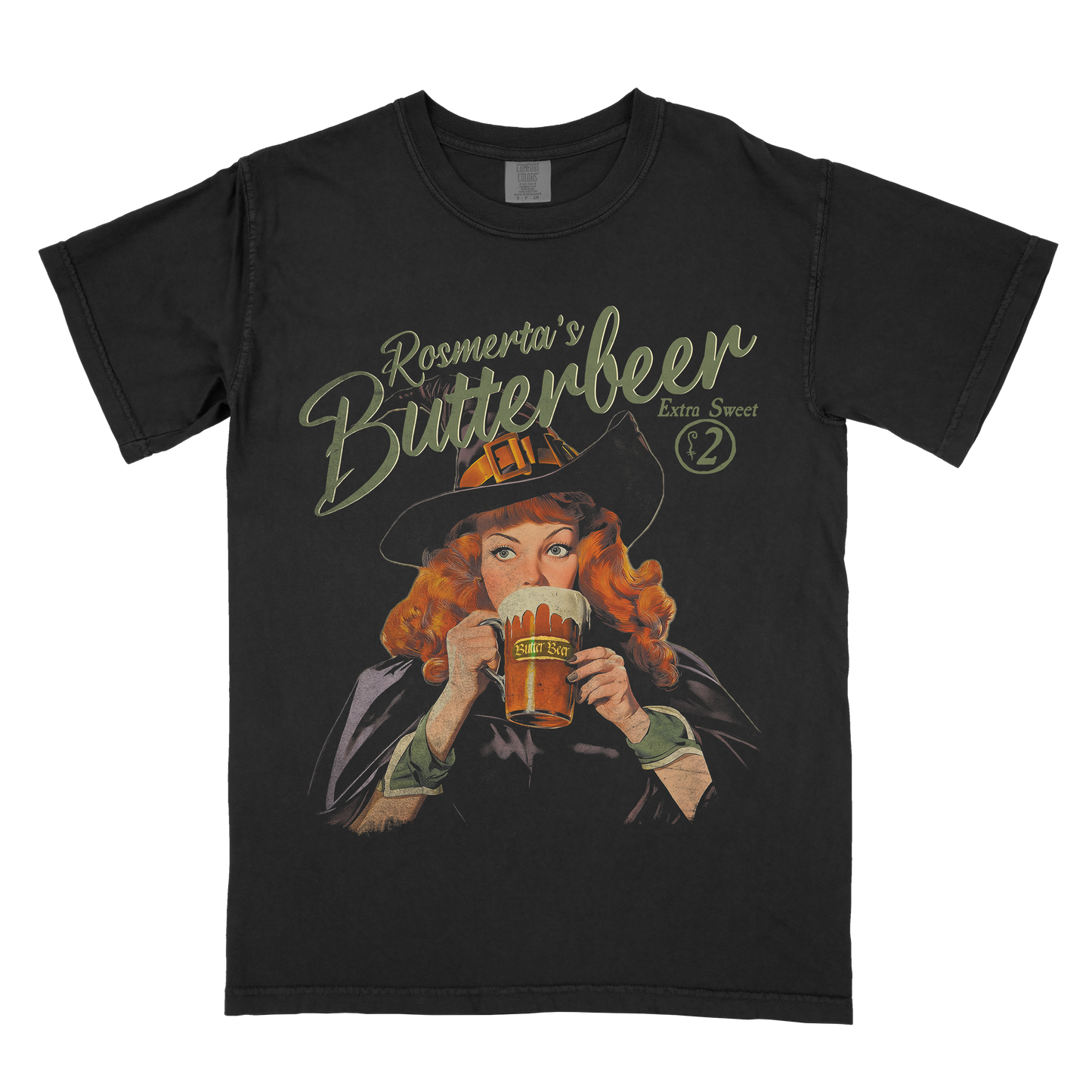 Rosmerta’s Butterbeer Front Print Tee