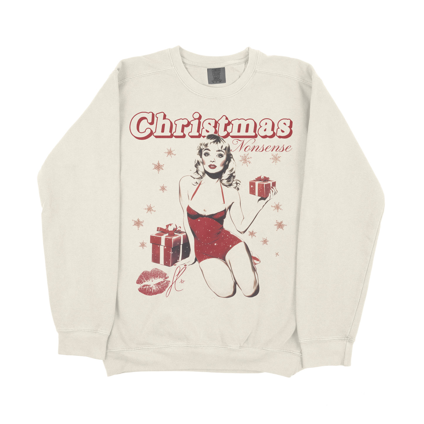 Christmas Nonsense Lightweight Crewneck