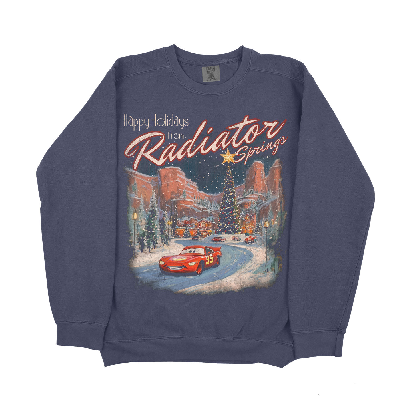 Radiator Springs Holiday Crewneck