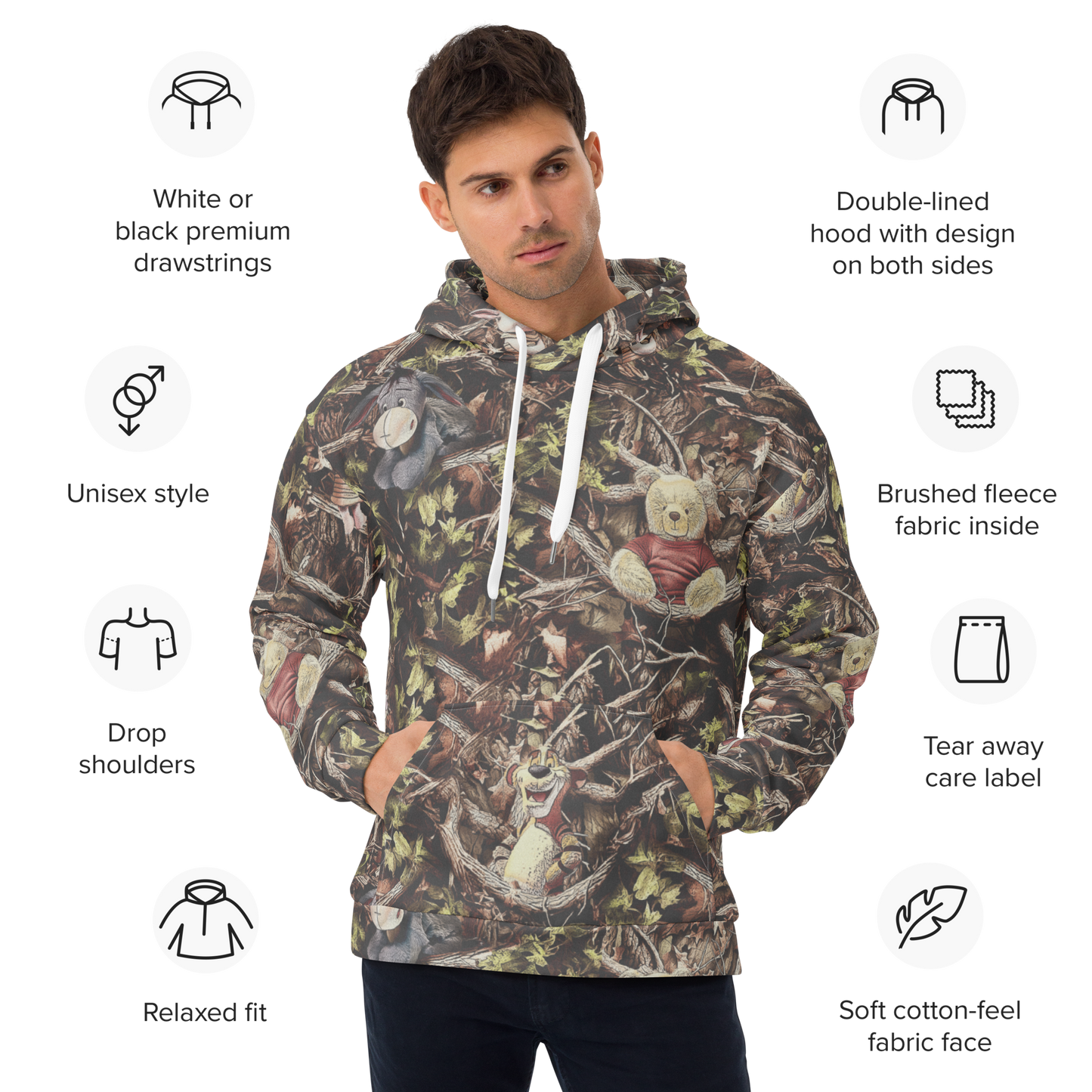 Hundred Acre Wood Camo Hoodie
