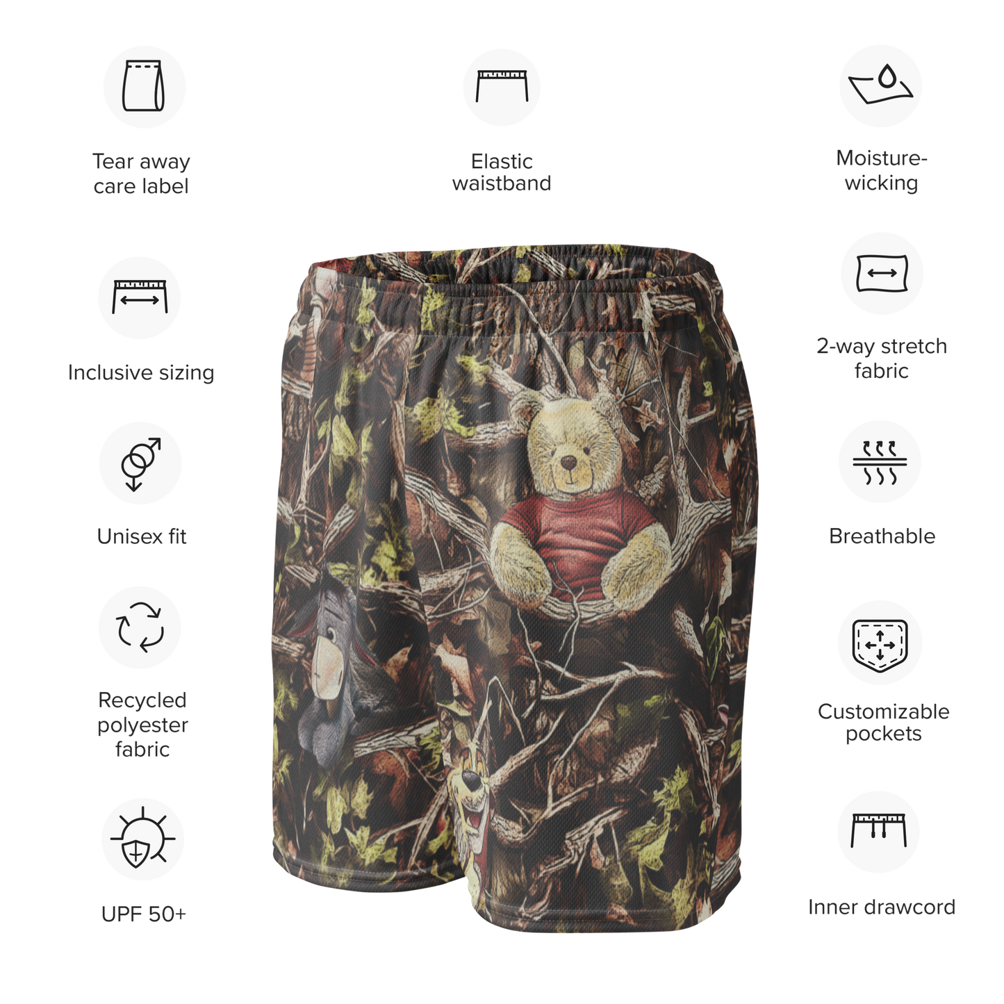 Hundred Acre Wood Mesh Shorts