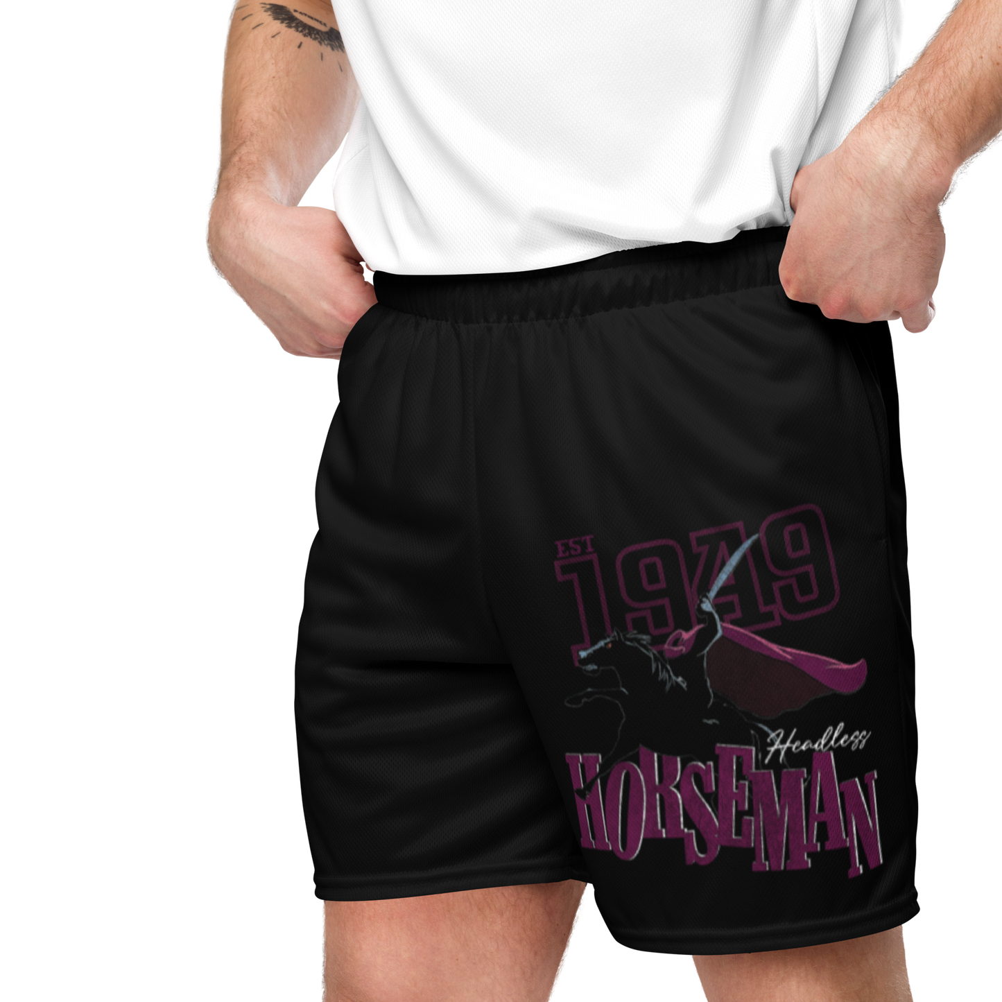 Headless Horseman Unisex Mesh Shorts