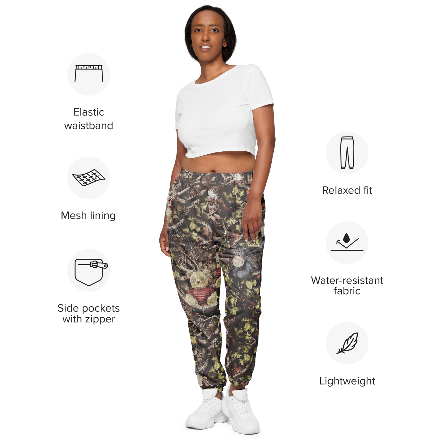 Hundred Acre Wood Camo Track Pants