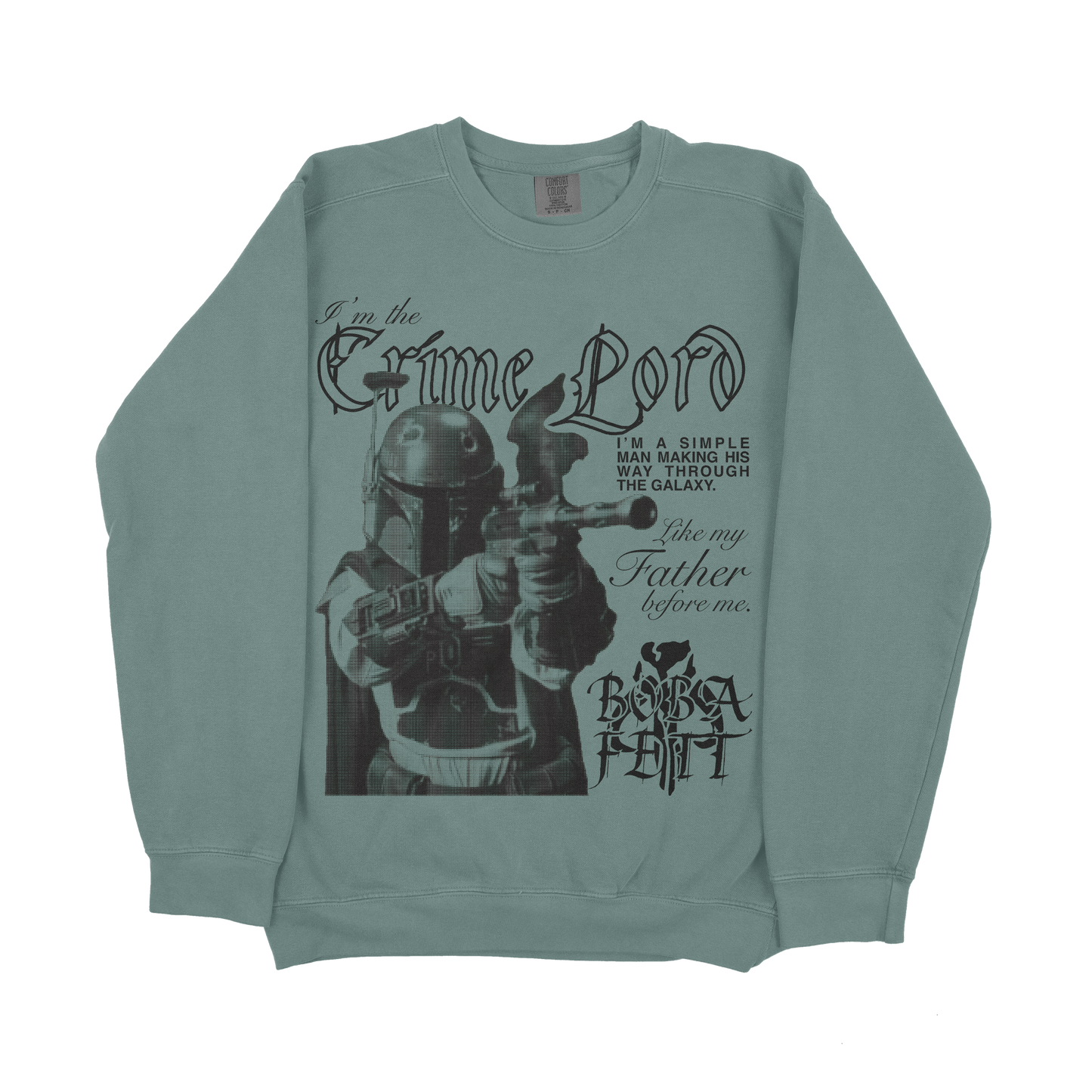 Crime Lord Boba Felt Sweatshirt