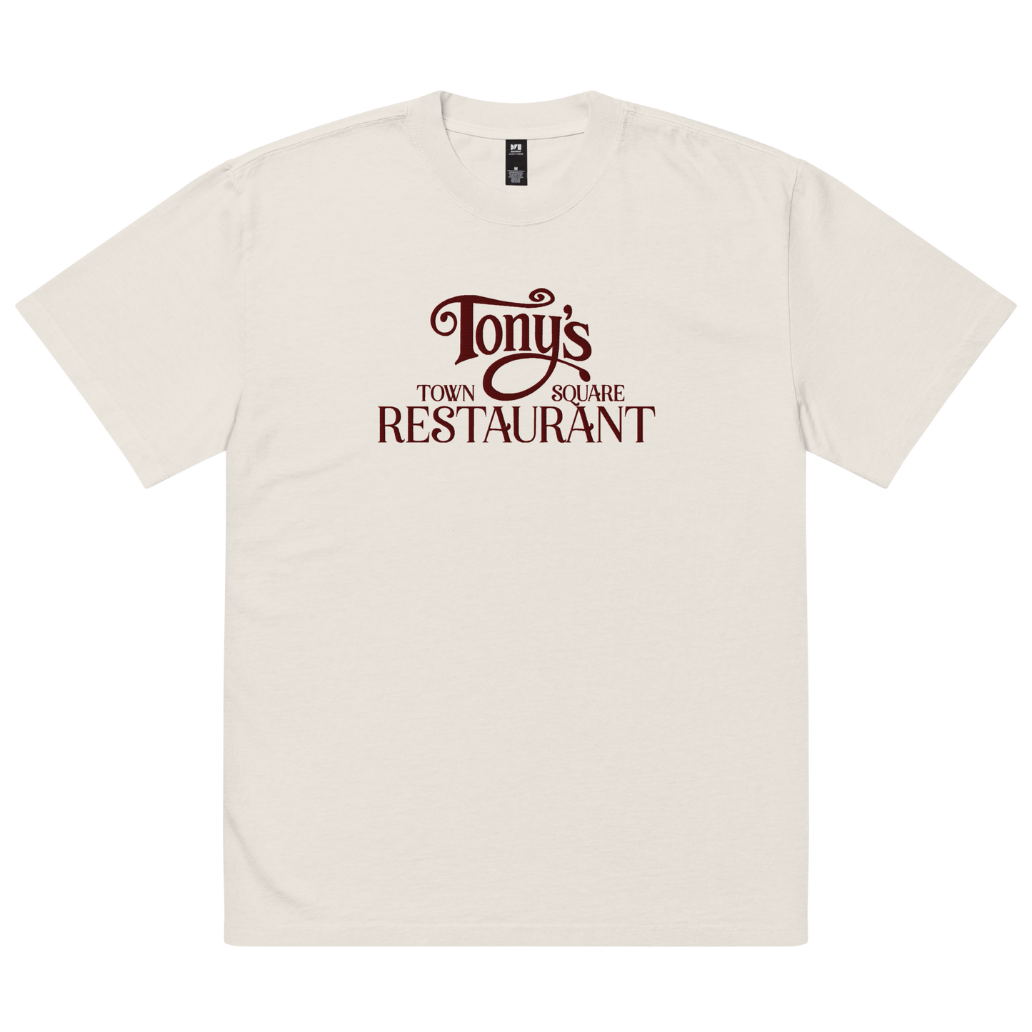 Tony's Embroidered Oversized Tee