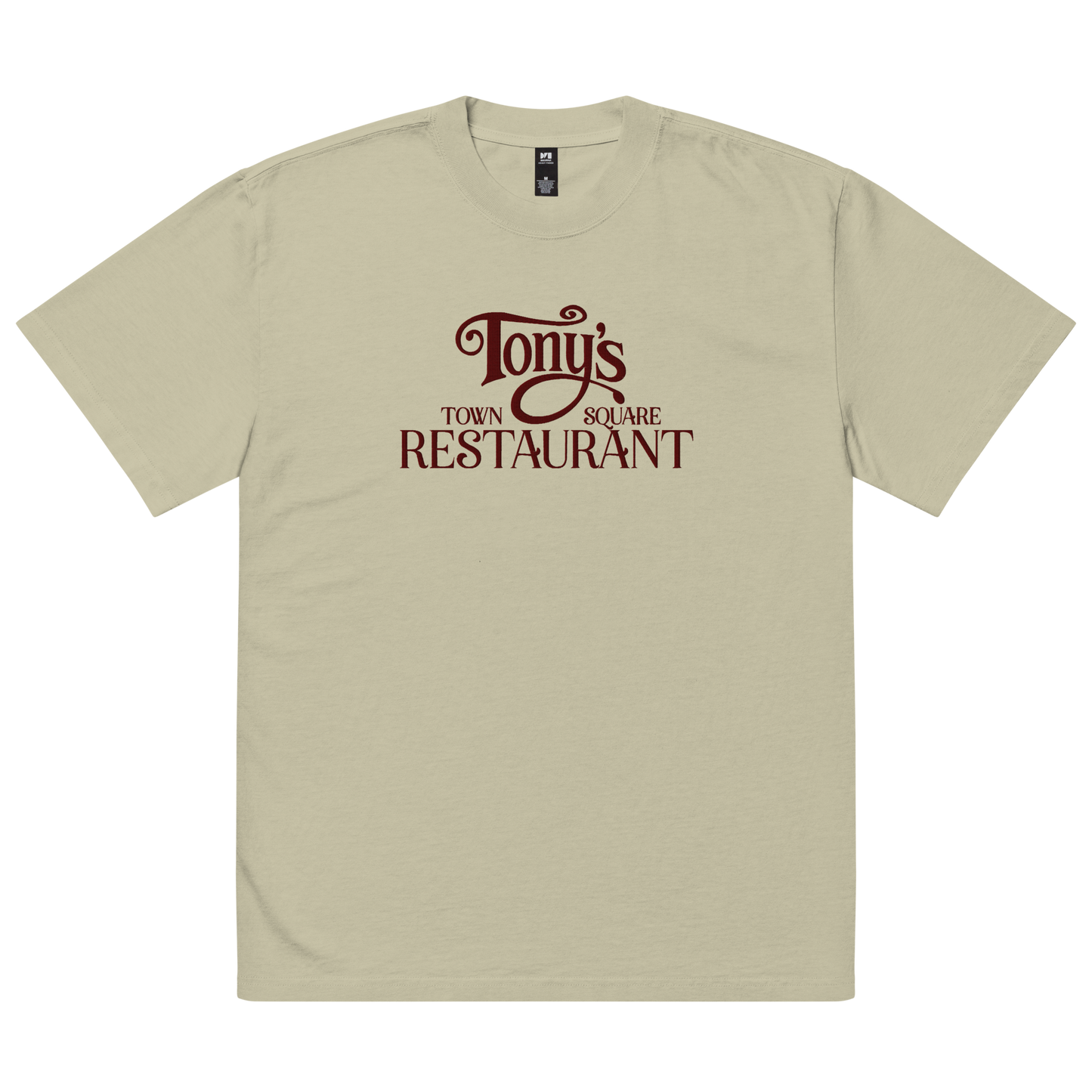 Tony's Embroidered Oversized Tee