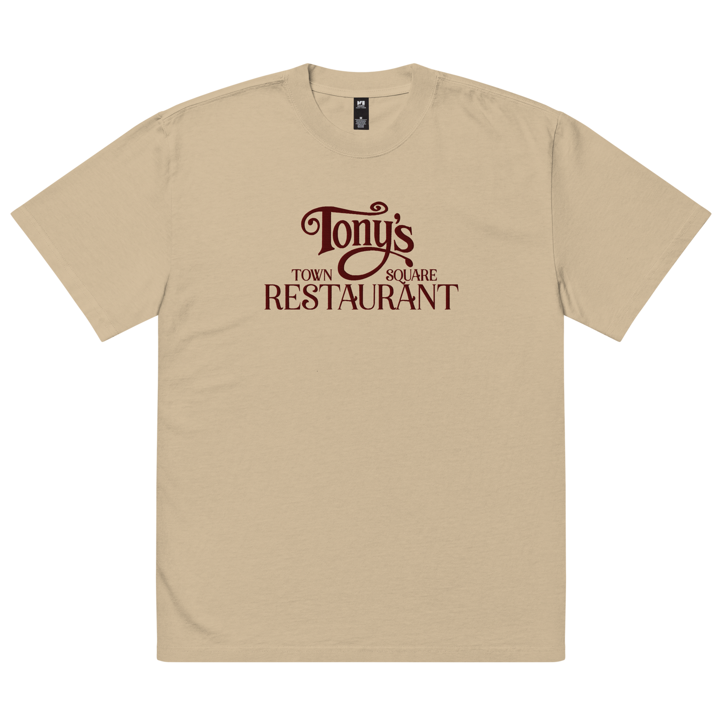 Tony's Embroidered Oversized Tee
