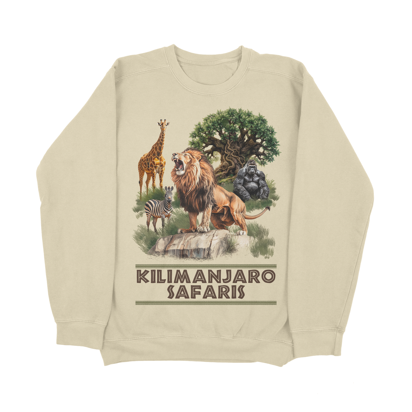 Kilimanjaro Safari Crewneck Sweatshirt