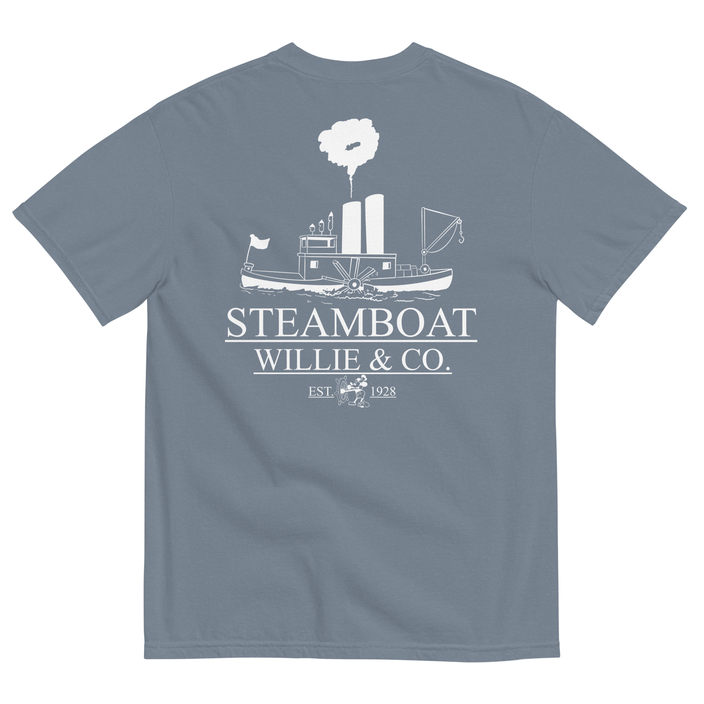Steamboat Willie Embroidered Tee