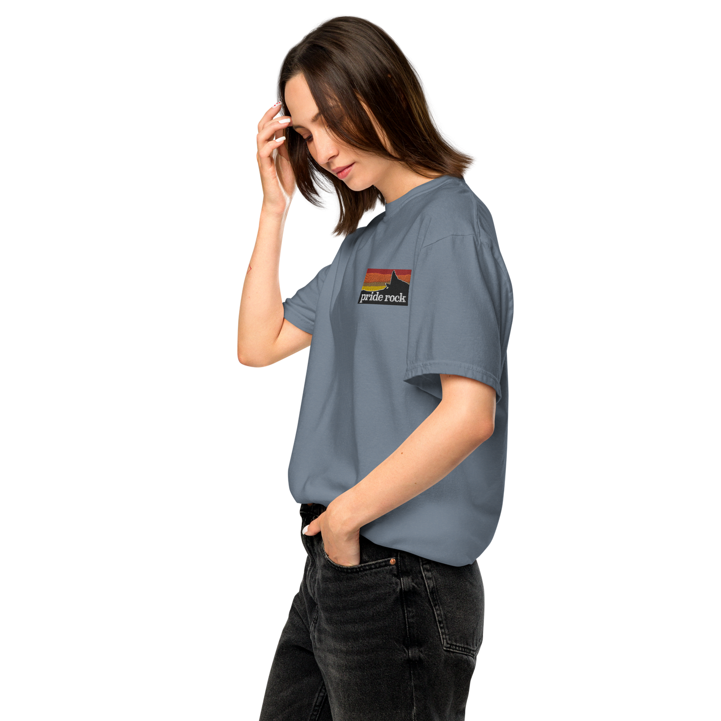 Pride Rock Embroidered Tee