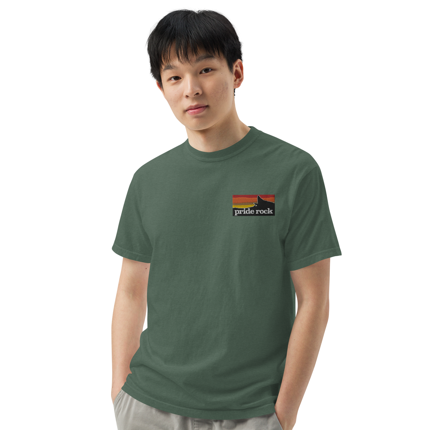 Pride Rock Embroidered Tee