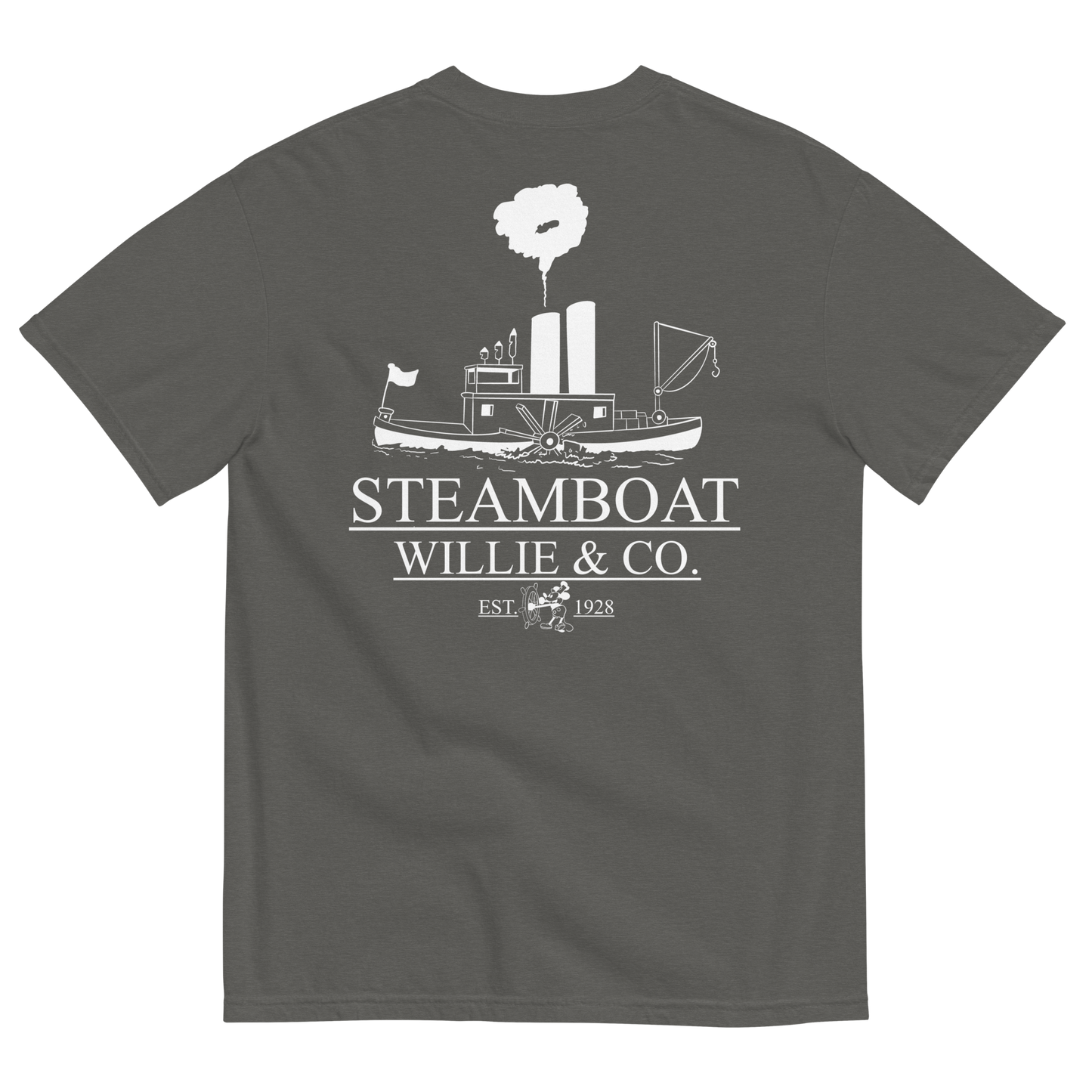 Steamboat Willie Embroidered Tee