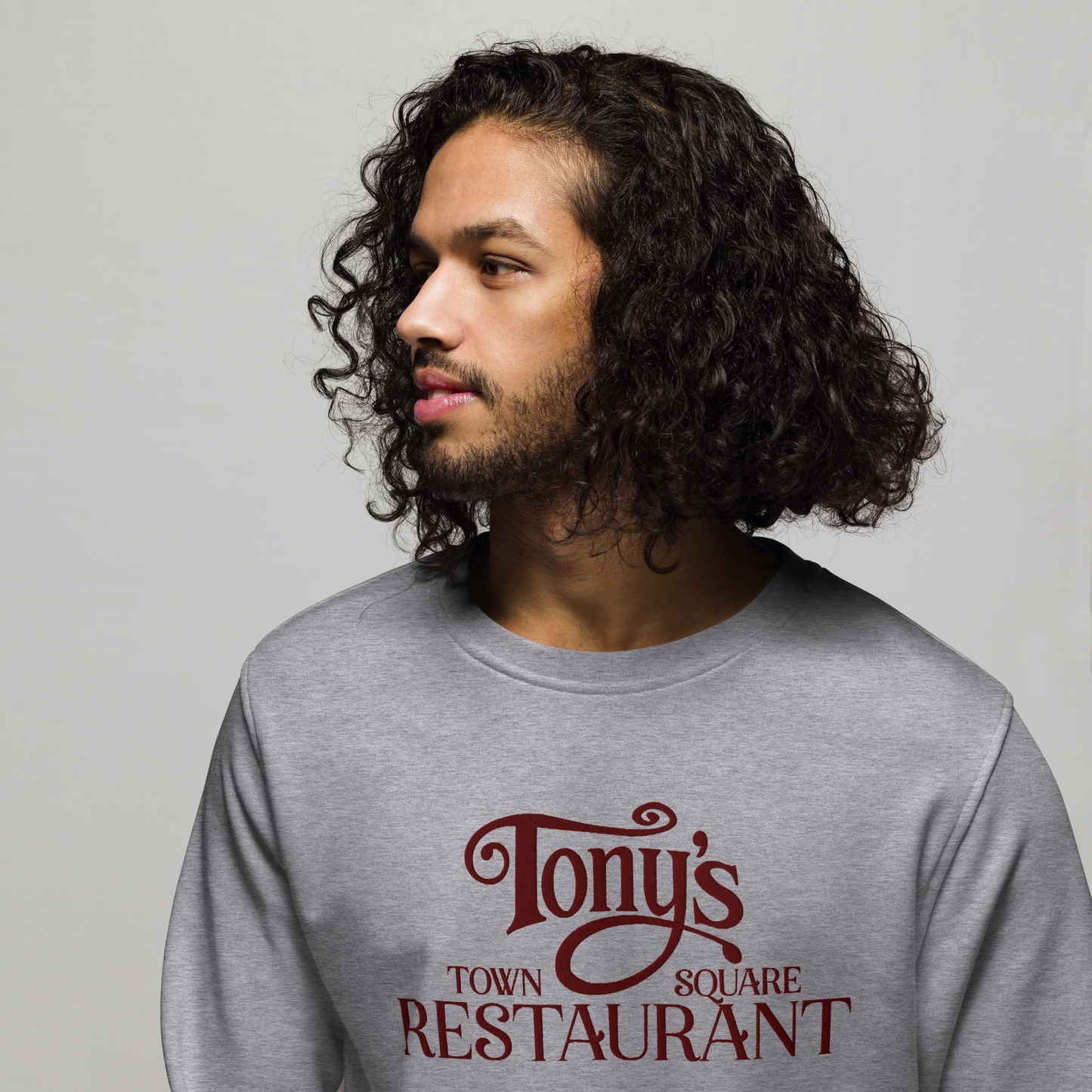 Tony's Embroidered Sweatshirt