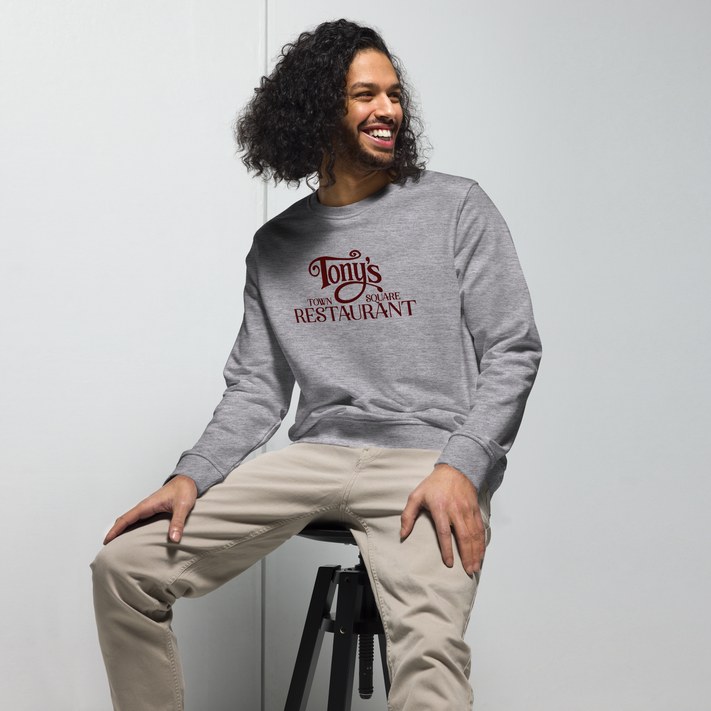 Tony's Embroidered Sweatshirt