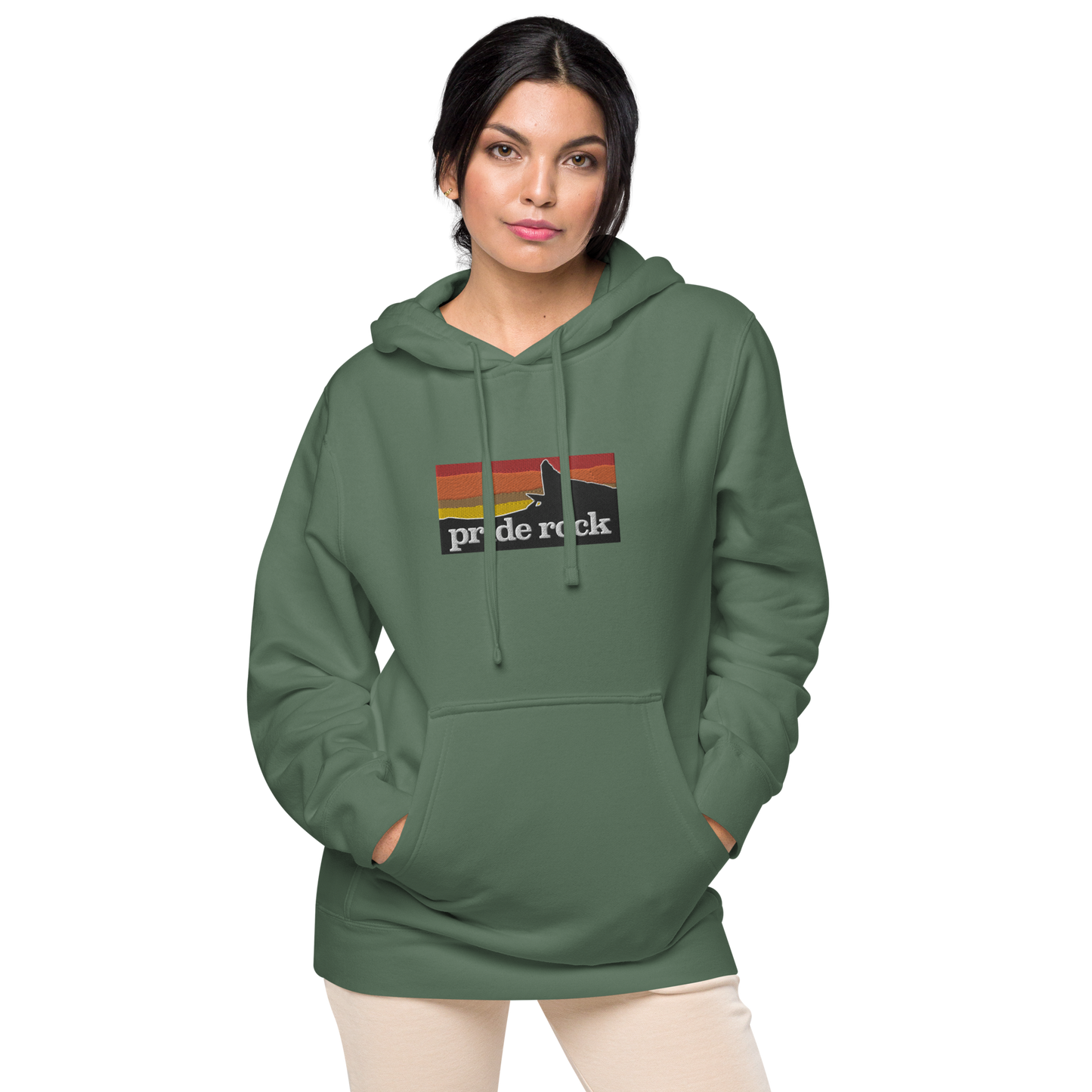 Pride Rock Embroidered Hoodie