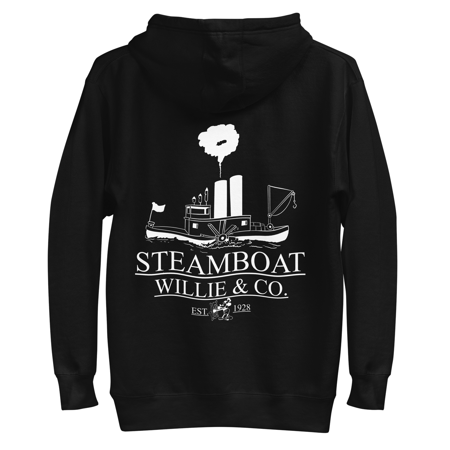 Steamboat Willie Embroidered Hoodie
