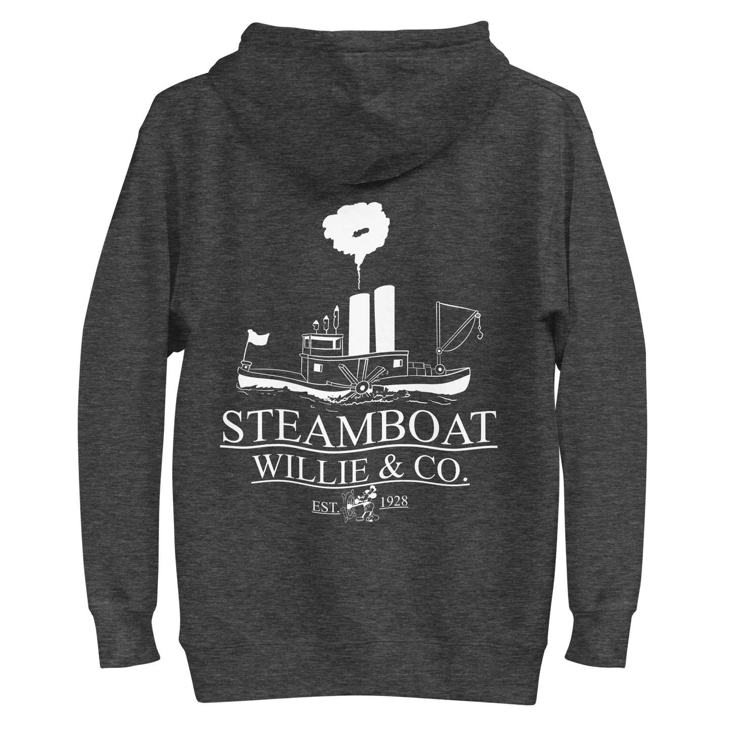 Steamboat Willie Embroidered Hoodie