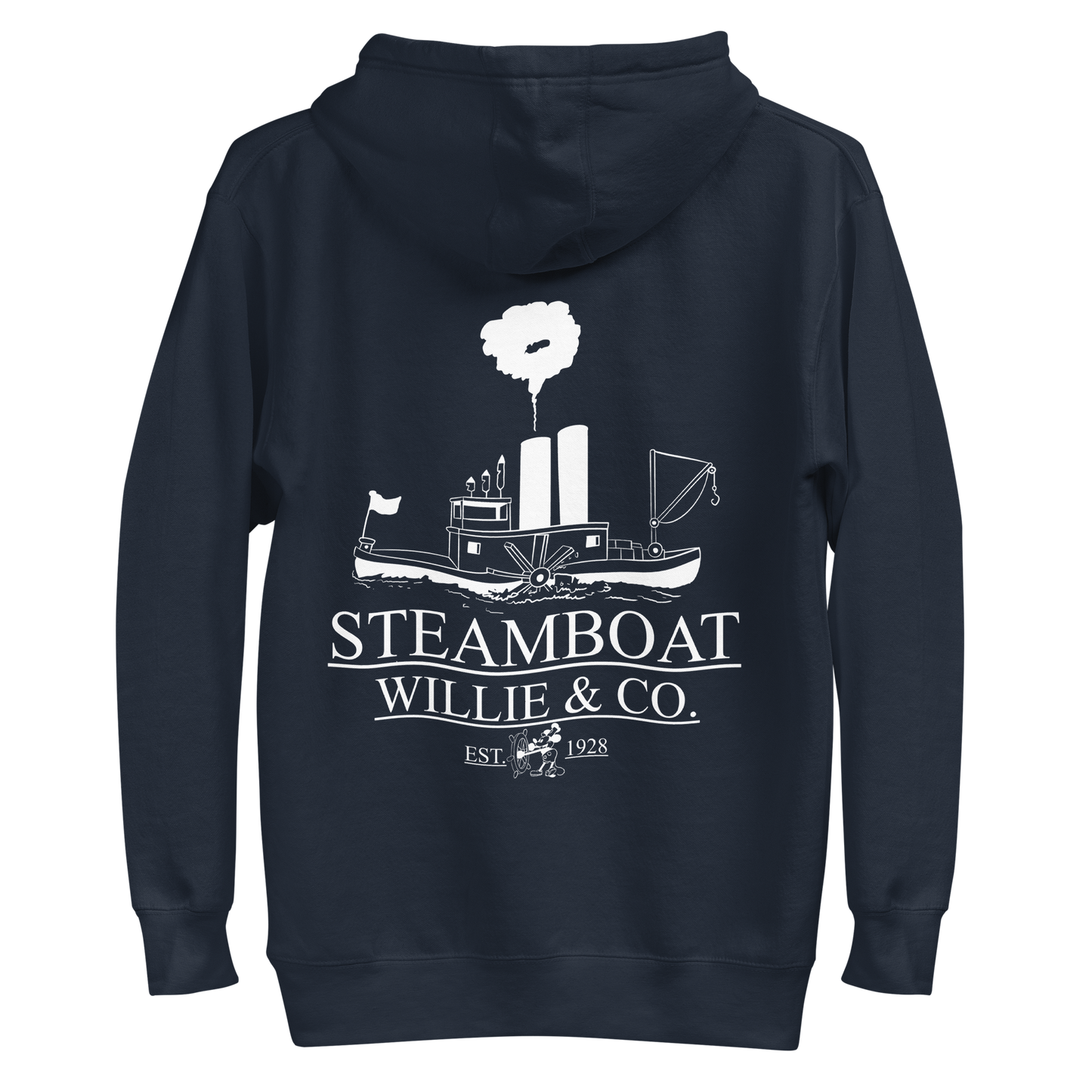 Steamboat Willie Embroidered Hoodie