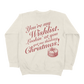 Christmas Nonsense Lightweight Crewneck