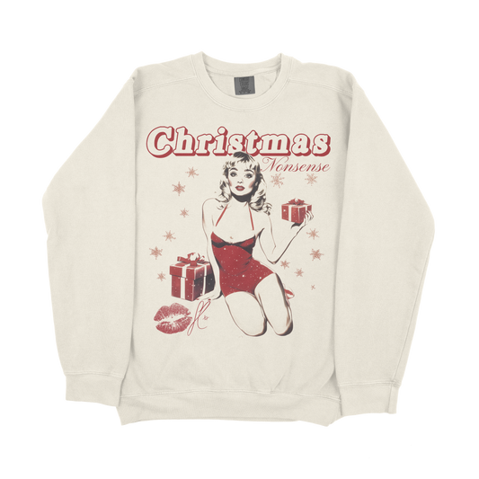 Christmas Nonsense Lightweight Crewneck