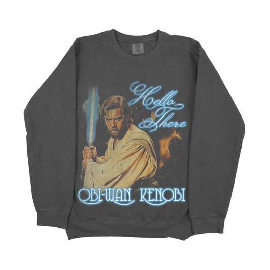 Hello There Obi-Wan Kenobi Crewneck Sweatshirt