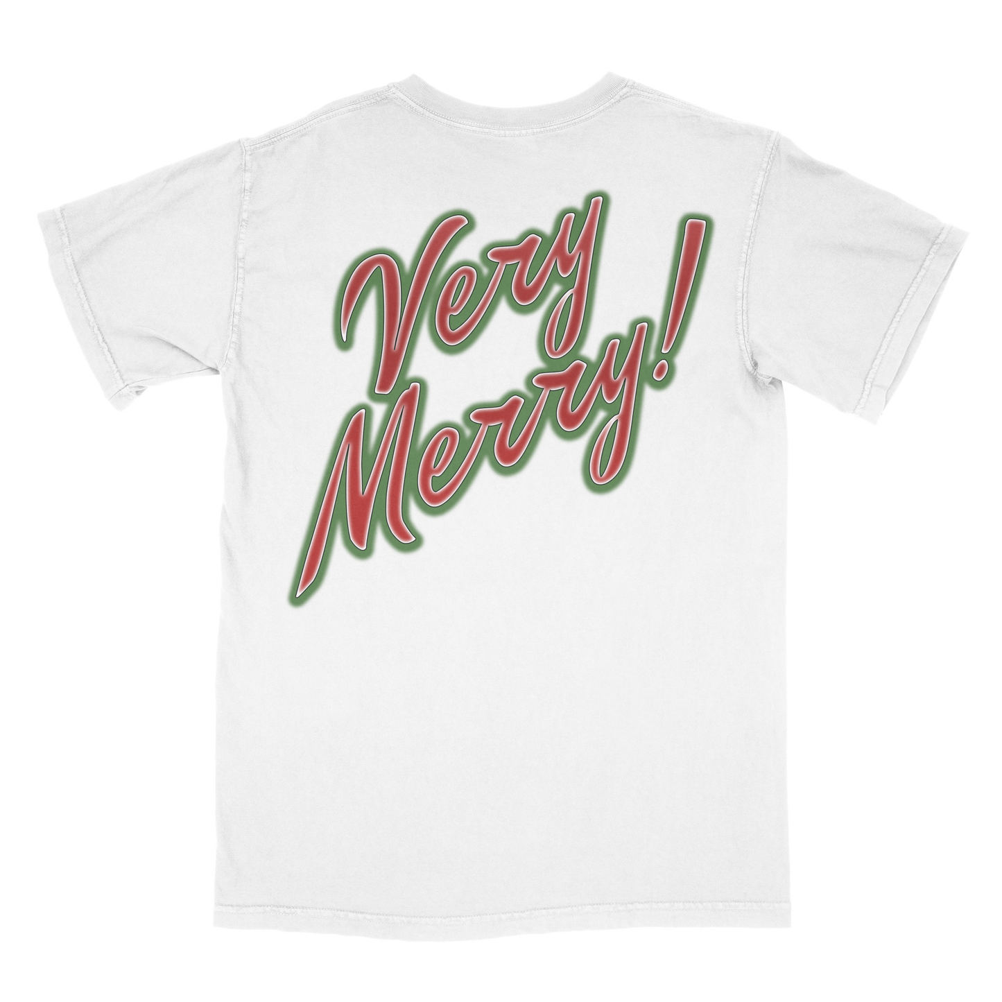 Very Merry Airbrush Snowman Tee