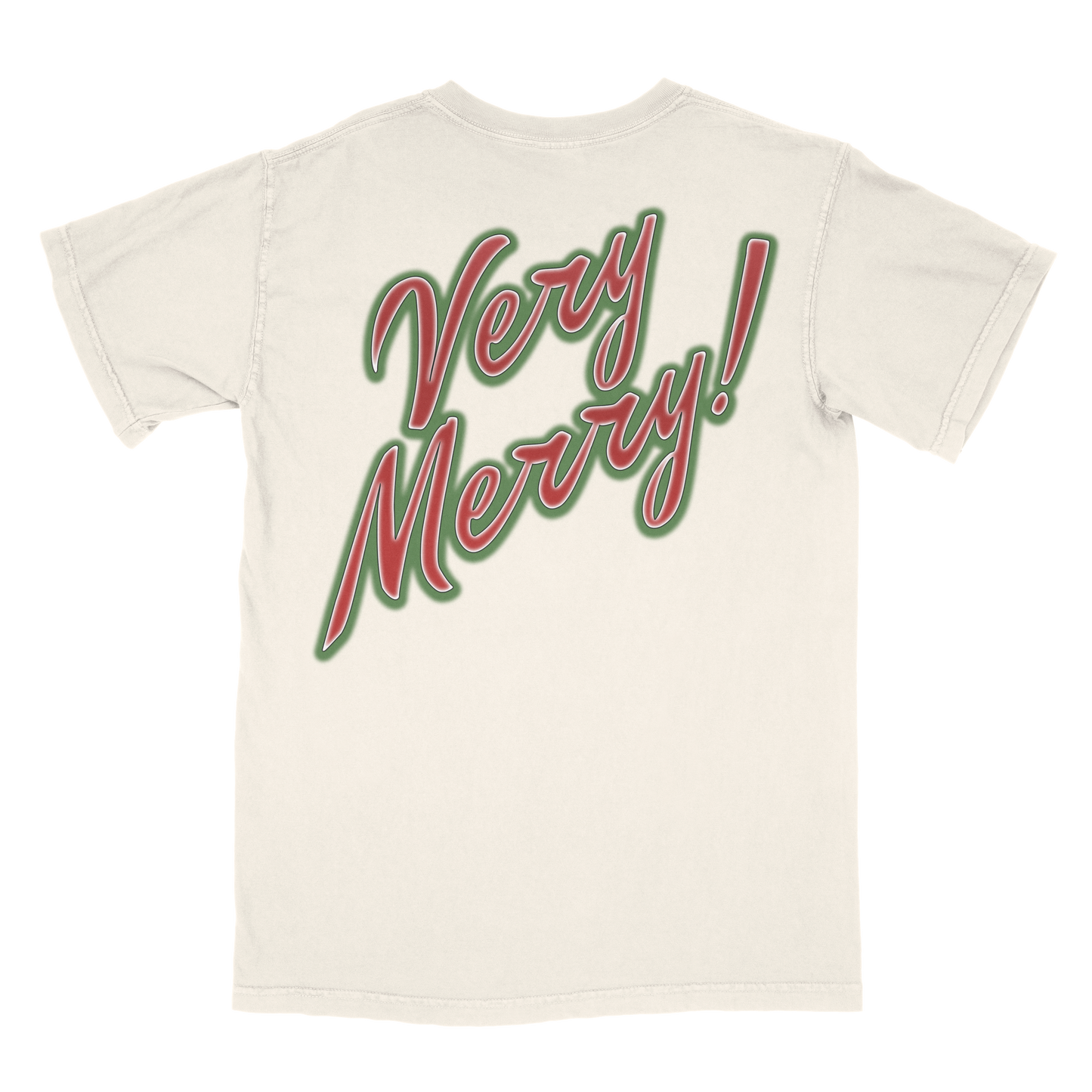 Very Merry Airbrush Snowman Tee