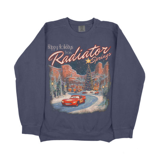 Radiator Springs Holiday Crewneck