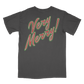 Very Merry Airbrush Snowman Tee