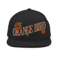 Orange Bird Snapback Hat