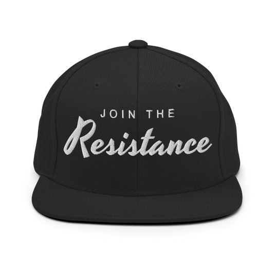 Join the Resistance Vintage Snapback Hat