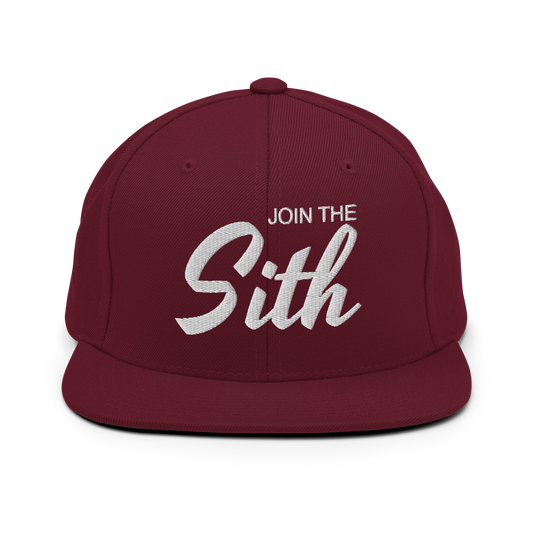 Join the Sith Vintage Snapback Hat