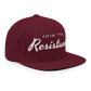 Join the Resistance Vintage Snapback Hat
