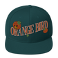 Orange Bird Snapback Hat
