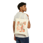 Orange Bird Canvas Tote Bag