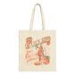 Orange Bird Canvas Tote Bag