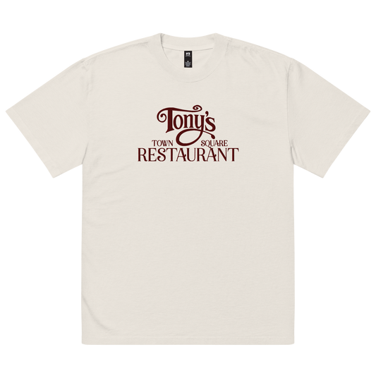 Tony's Embroidered Oversized Tee