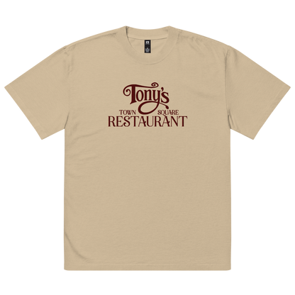 Tony's Embroidered Oversized Tee