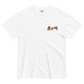 Orange Bird Embroidered Tee