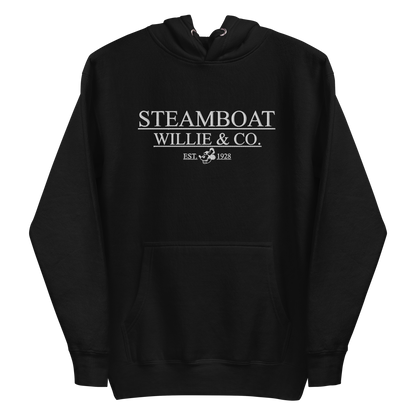 Steamboat Willie Embroidered Hoodie