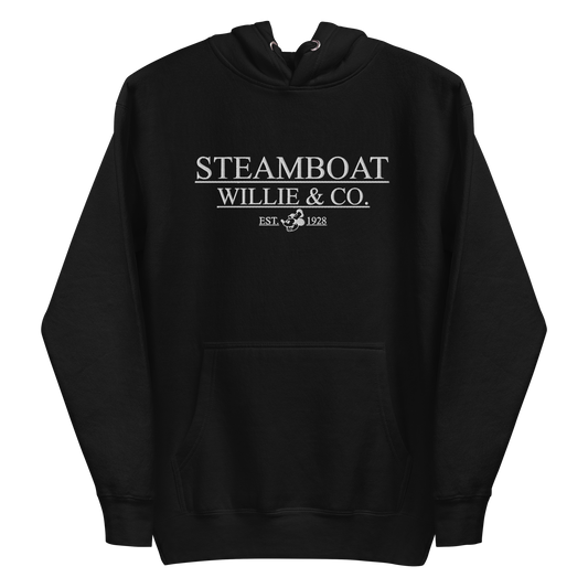 Steamboat Willie Embroidered Hoodie